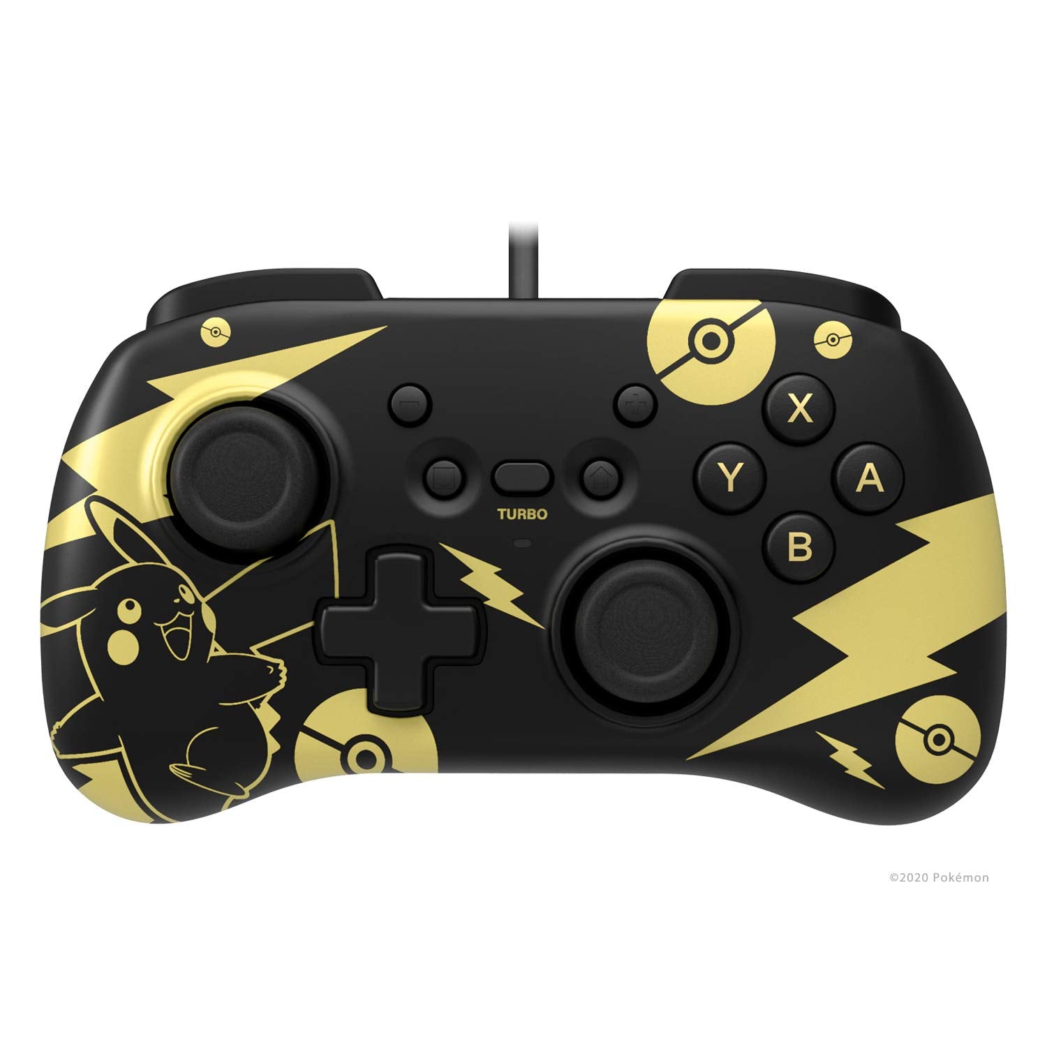 HORIPAD Mini pour Nintendo Switch (Pikachu Noir et Or) HORIPAD Mini pour Nintendo Switch (Pikachu Noir et Or)